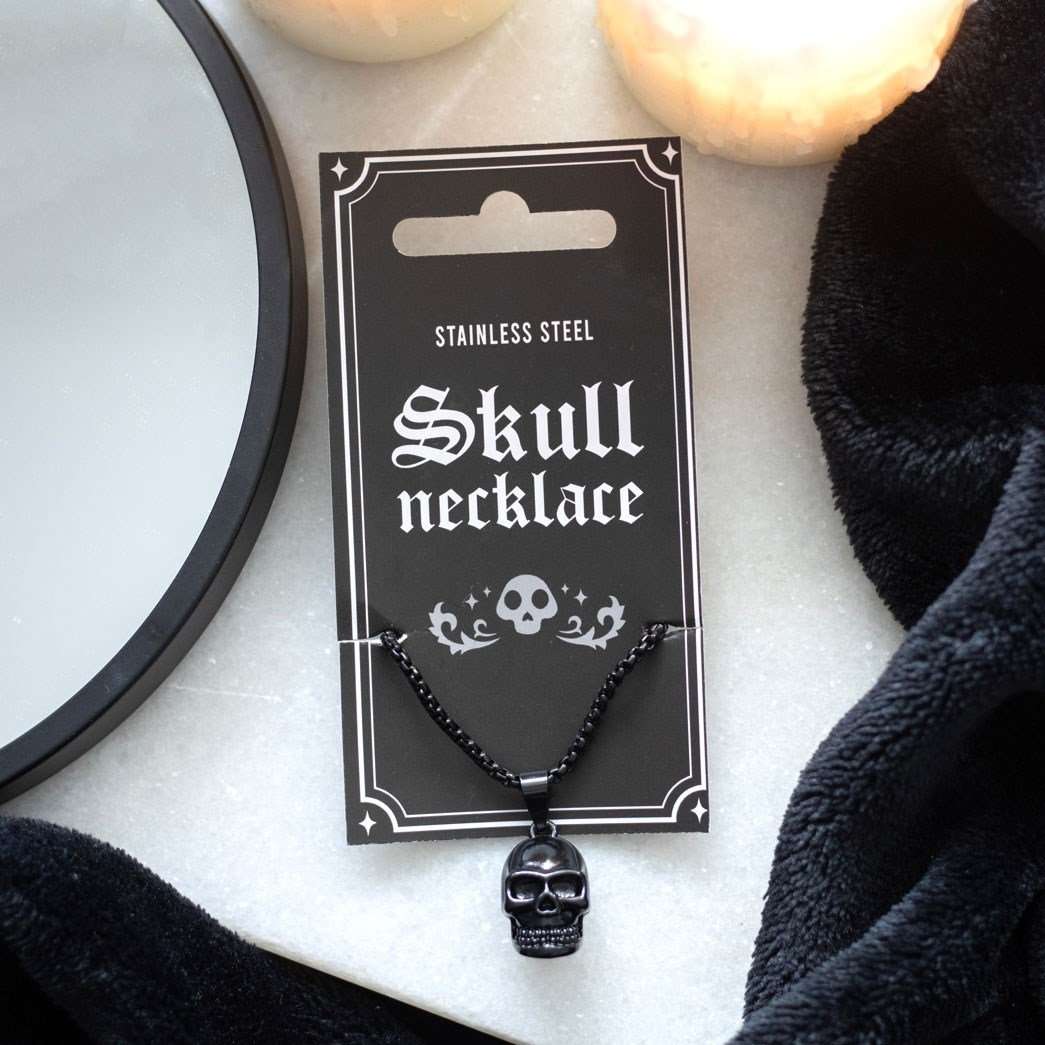 Skull Stainless Steel Pendant Necklace - MarshallsHealthShop