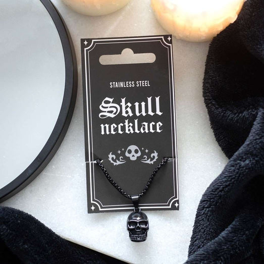 Skull Stainless Steel Pendant Necklace - MarshallsHealthShop