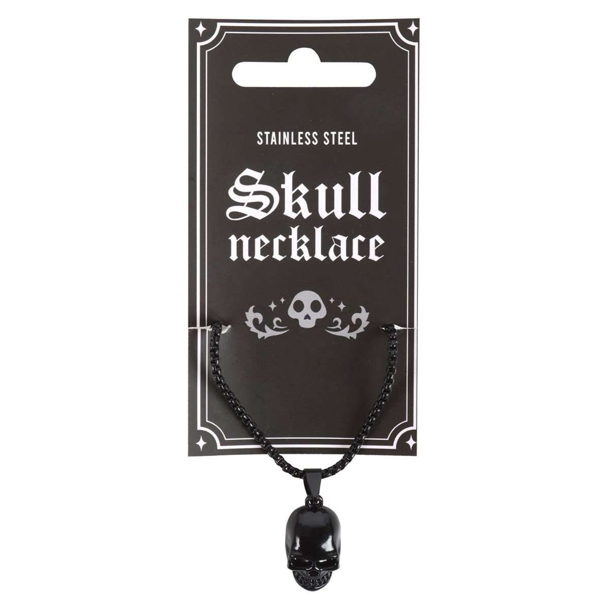 Skull Stainless Steel Pendant Necklace - MarshallsHealthShop