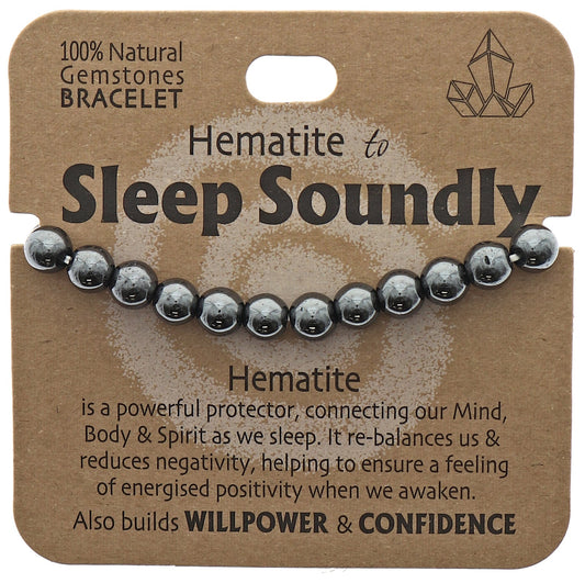 Sleep Bracelet Hematite - MarshallsHealthShop