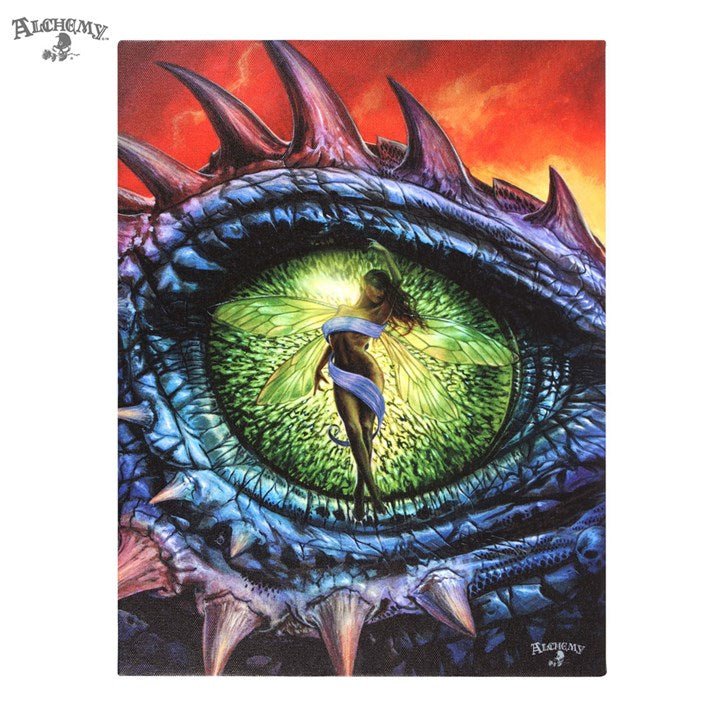 Small Behold The Basilisk Canvas by Alchemy - MarshallsHealthShop