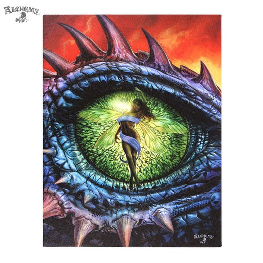 Small Behold The Basilisk Canvas by Alchemy - MarshallsHealthShop