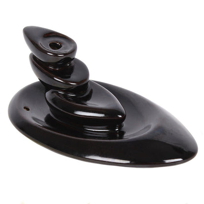 Small Pebbles Backflow Incense Burner - MarshallsHealthShop