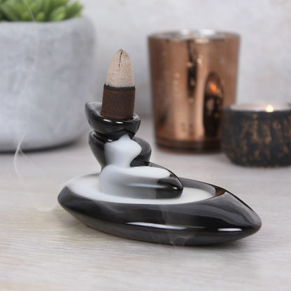 Small Pebbles Backflow Incense Burner - MarshallsHealthShop