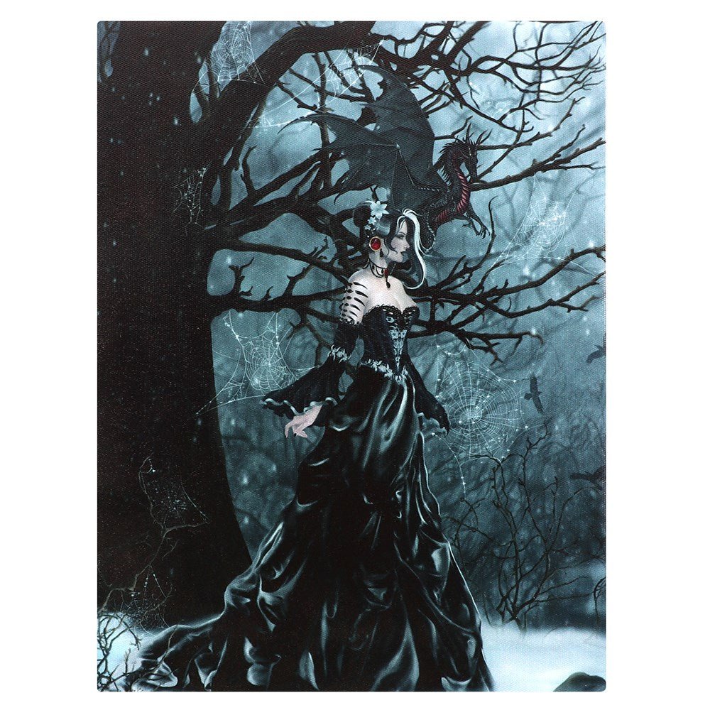 Small Queen Of The Shadows Canvas - MarshallsHealthShop