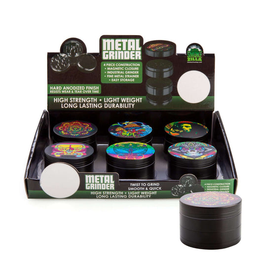 Smokezilla Metal Grinder - MarshallsHealthShop