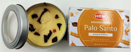 Smudge Candle Palo Santo - MarshallsHealthShop