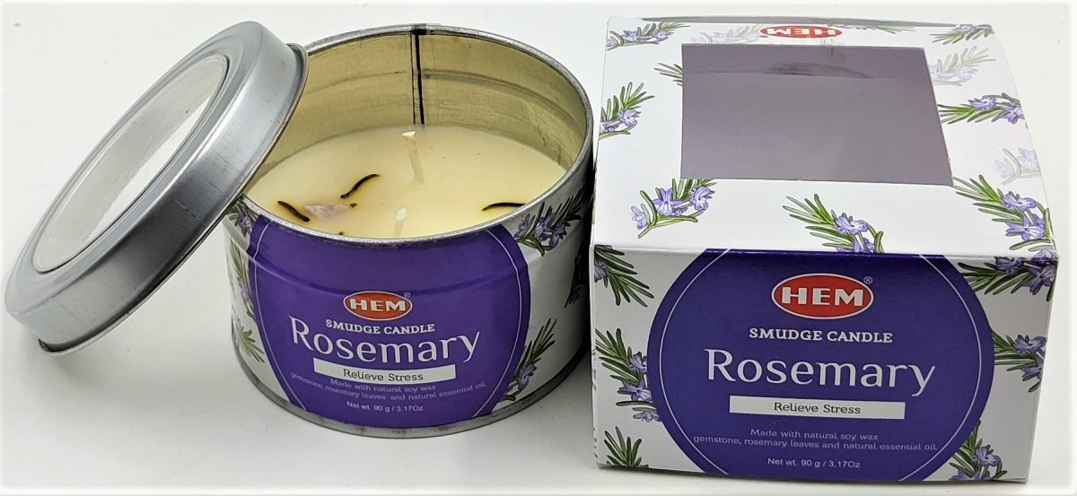 Smudge Candle Rosemary - MarshallsHealthShop