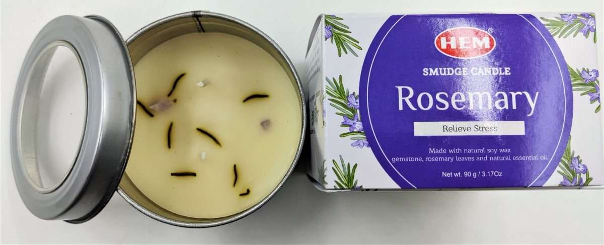 Smudge Candle Rosemary - MarshallsHealthShop