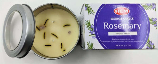 Smudge Candle Rosemary - MarshallsHealthShop
