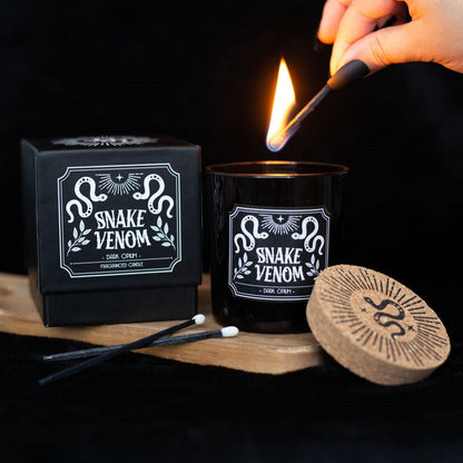 Snake Venom Dark Opium Candle - MarshallsHealthShop