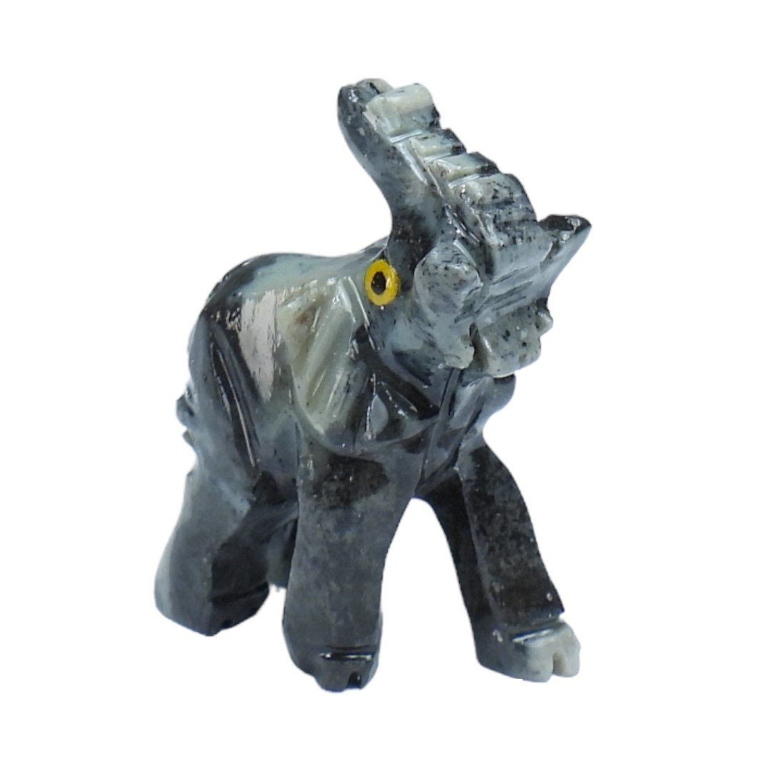 Soapstone Elephant Carving - MarshallsHealthShop