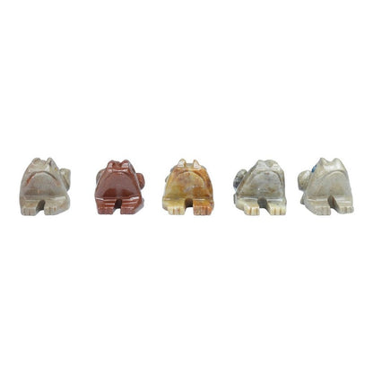 Soapstone Frog Carving - MarshallsHealthShop
