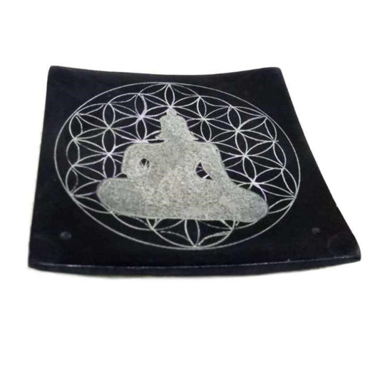 Soapstone Incense Holder Buddha - MarshallsHealthShop