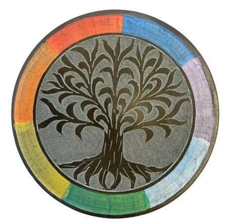 Soapstone Incense Holder Tree Of Life - 1st Stop Marshall's Health Shop, Gift Shop! - Heath and Natural Therapy New Brighton Christchurch - Naturopath