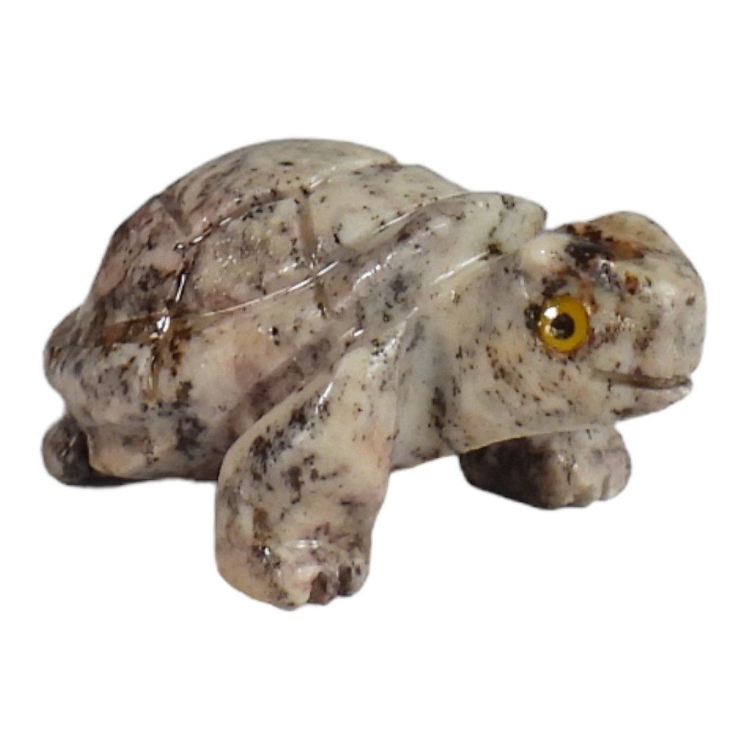 Soapstone Turtle Carving - MarshallsHealthShop