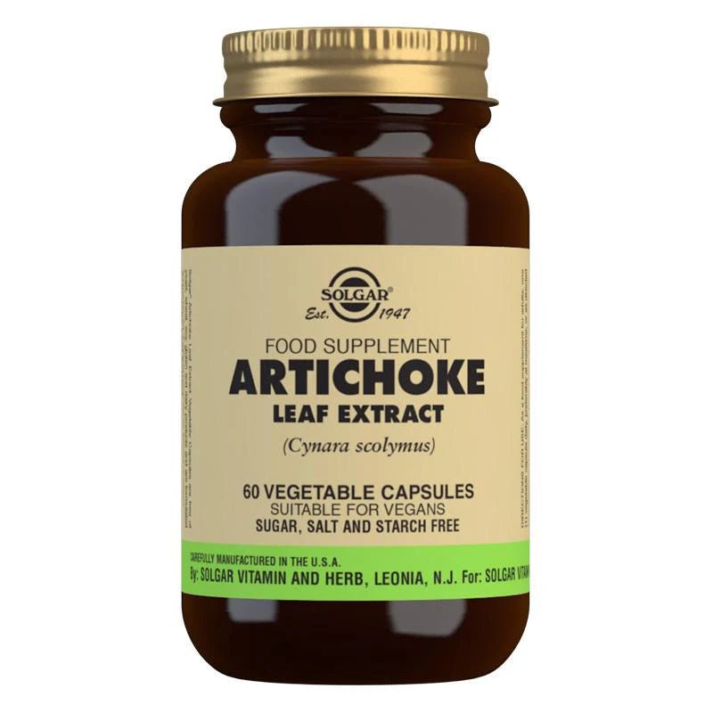 Solgar Artichoke Leaf Extract 300 mg 60 Vegetable Capsules - 1st Stop Marshall's Health Shop, Gift Shop! - Heath and Natural Therapy New Brighton Christchurch - Naturopath