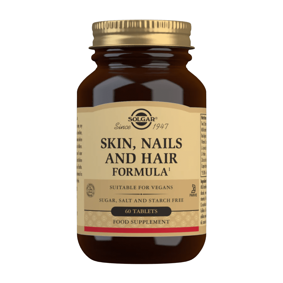 Solgar Skin, Nails and Hair 120 Tablets - 1st Stop Marshall's Health Shop, Gift Shop! - Heath and Natural Therapy New Brighton Christchurch - Naturopath