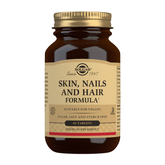 Solgar Skin, Nails and Hair 120 Tablets - 1st Stop Marshall's Health Shop, Gift Shop! - Heath and Natural Therapy New Brighton Christchurch - Naturopath