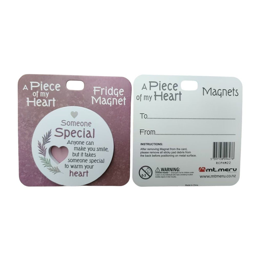 Someone Special Piece of My Heart Magnet - MarshallsHealthShop