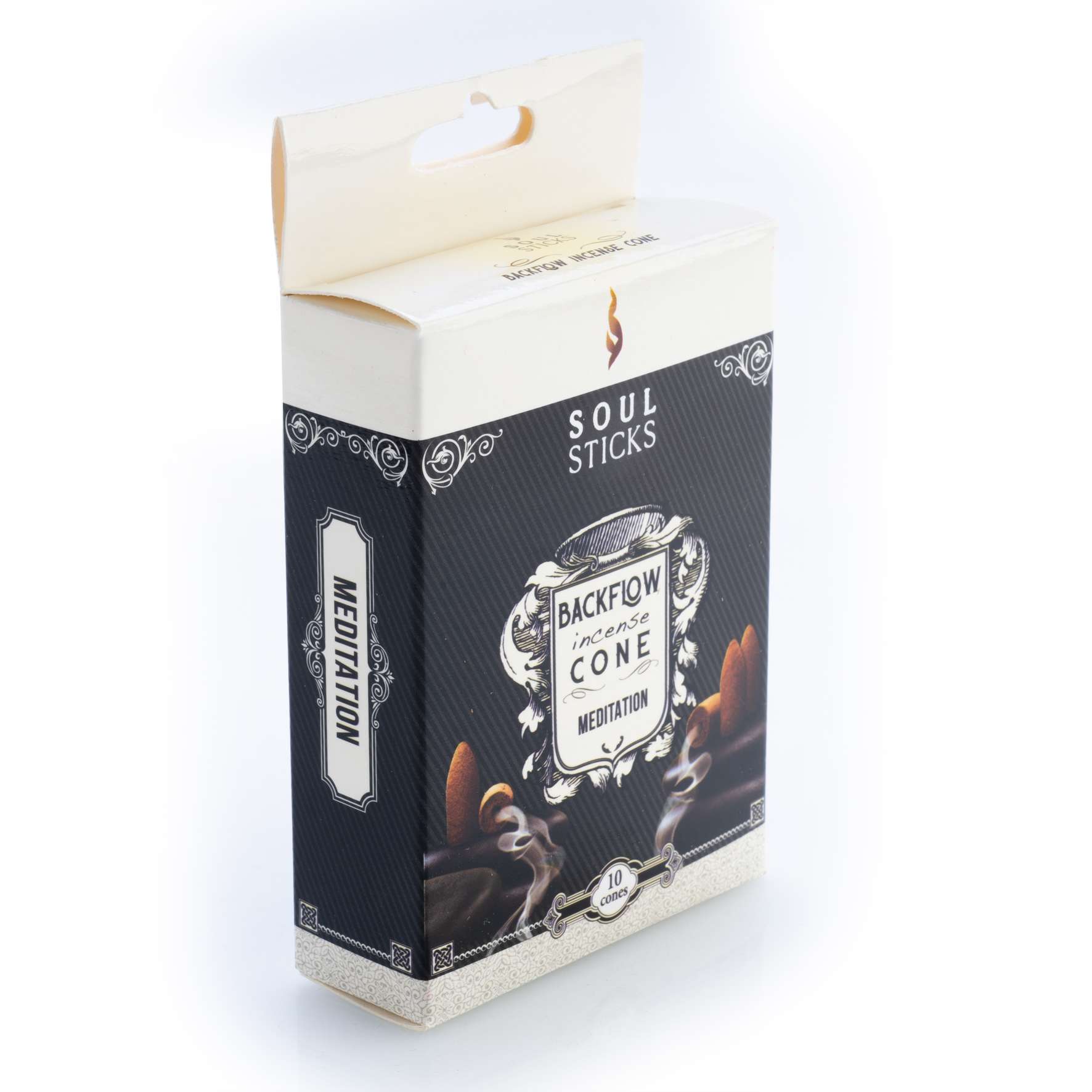 Soul Sticks Meditation Backflow Incense Cone - MarshallsHealthShop