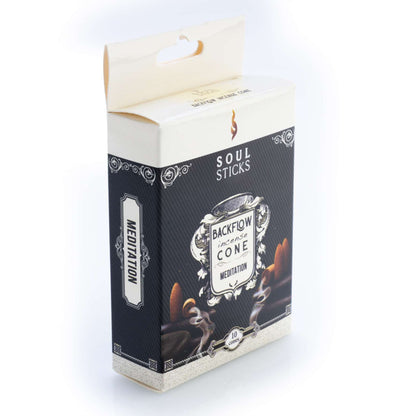 Soul Sticks Meditation Backflow Incense Cone - MarshallsHealthShop