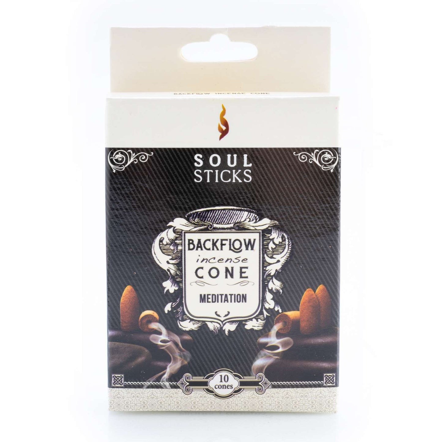 Soul Sticks Meditation Backflow Incense Cone - MarshallsHealthShop