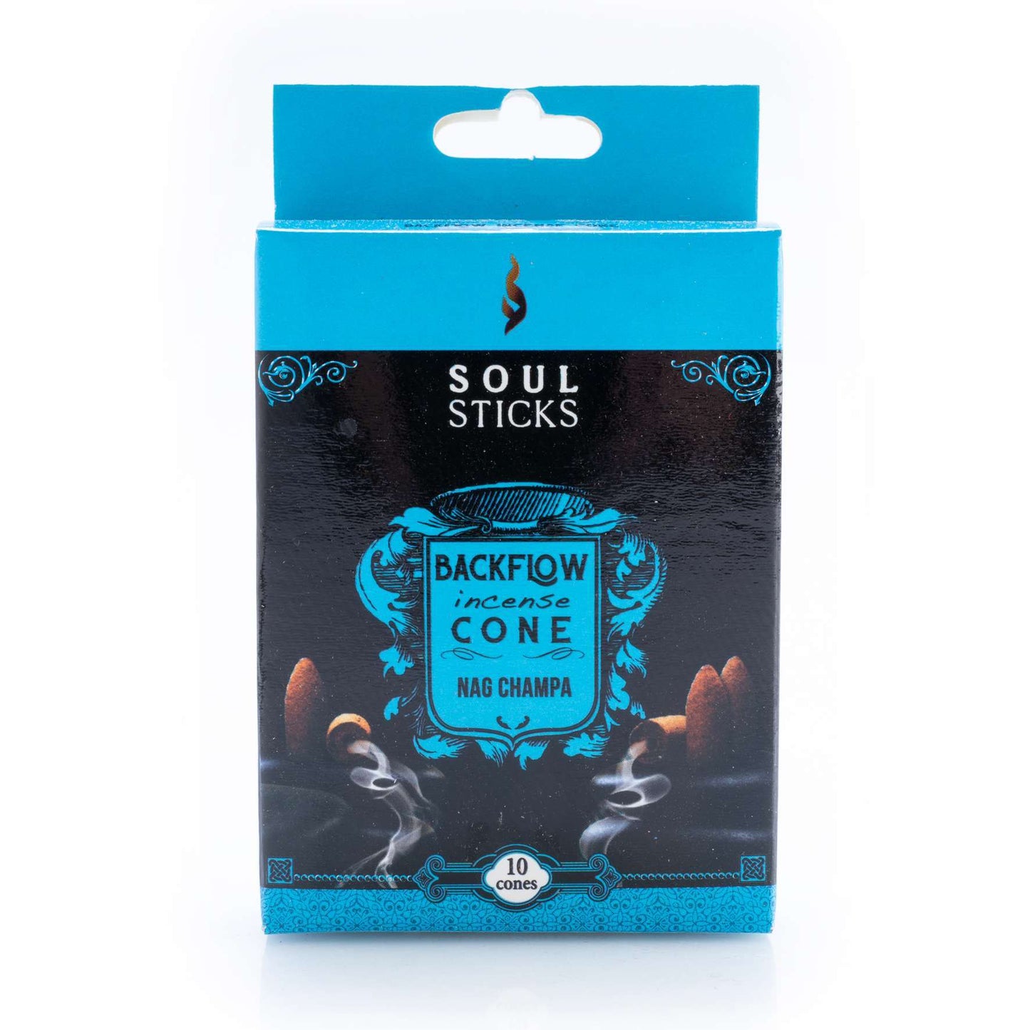 Soul Sticks Nag Champa Backflow Incense Cone - MarshallsHealthShop