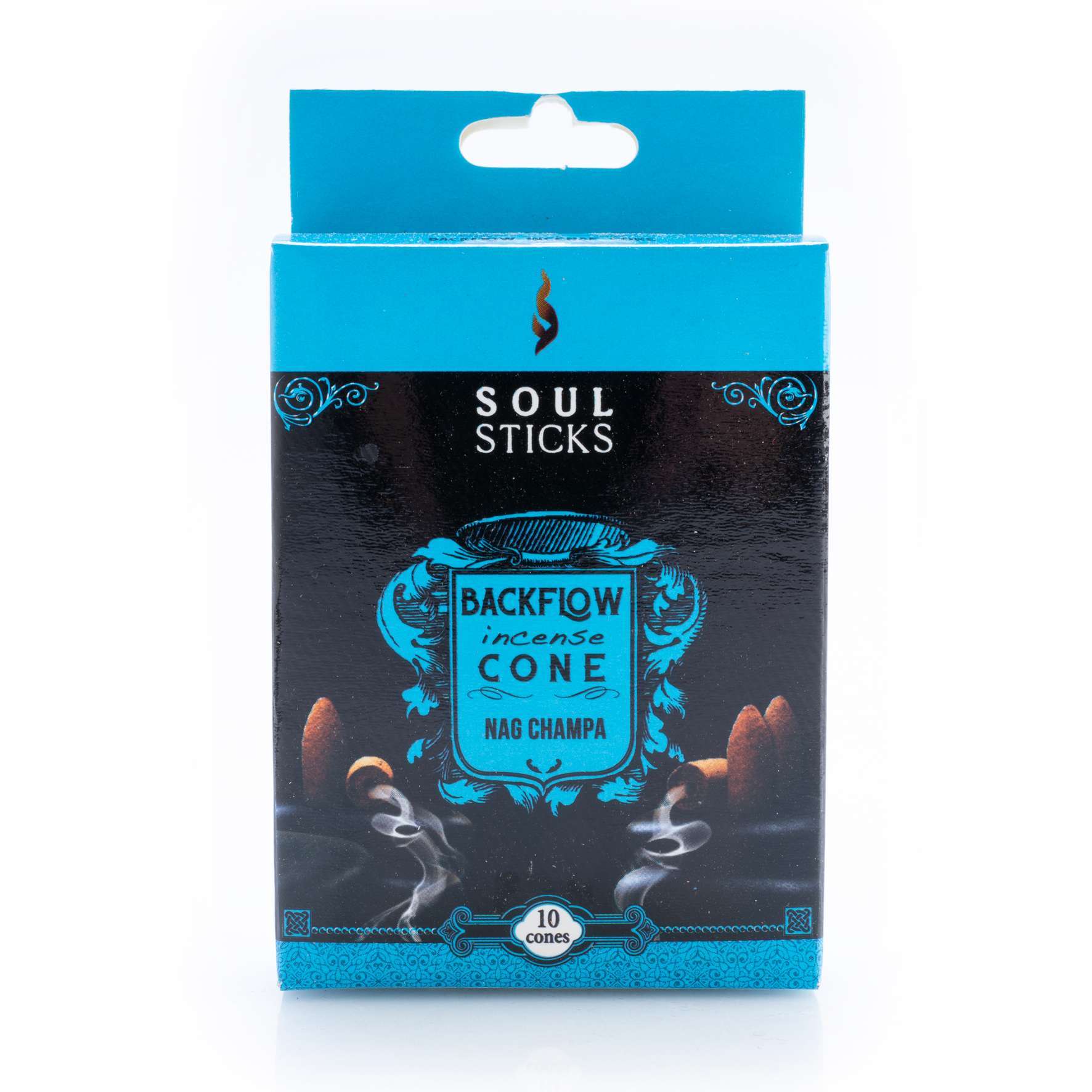 Soul Sticks Nag Champa Backflow Incense Cone - MarshallsHealthShop