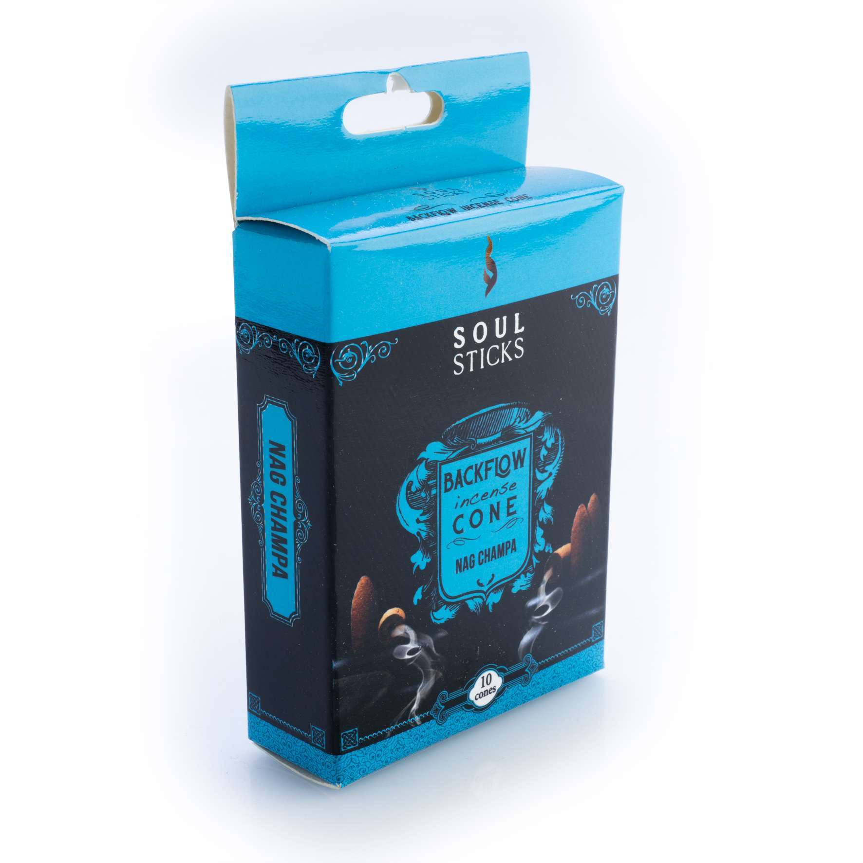 Soul Sticks Nag Champa Backflow Incense Cone - MarshallsHealthShop