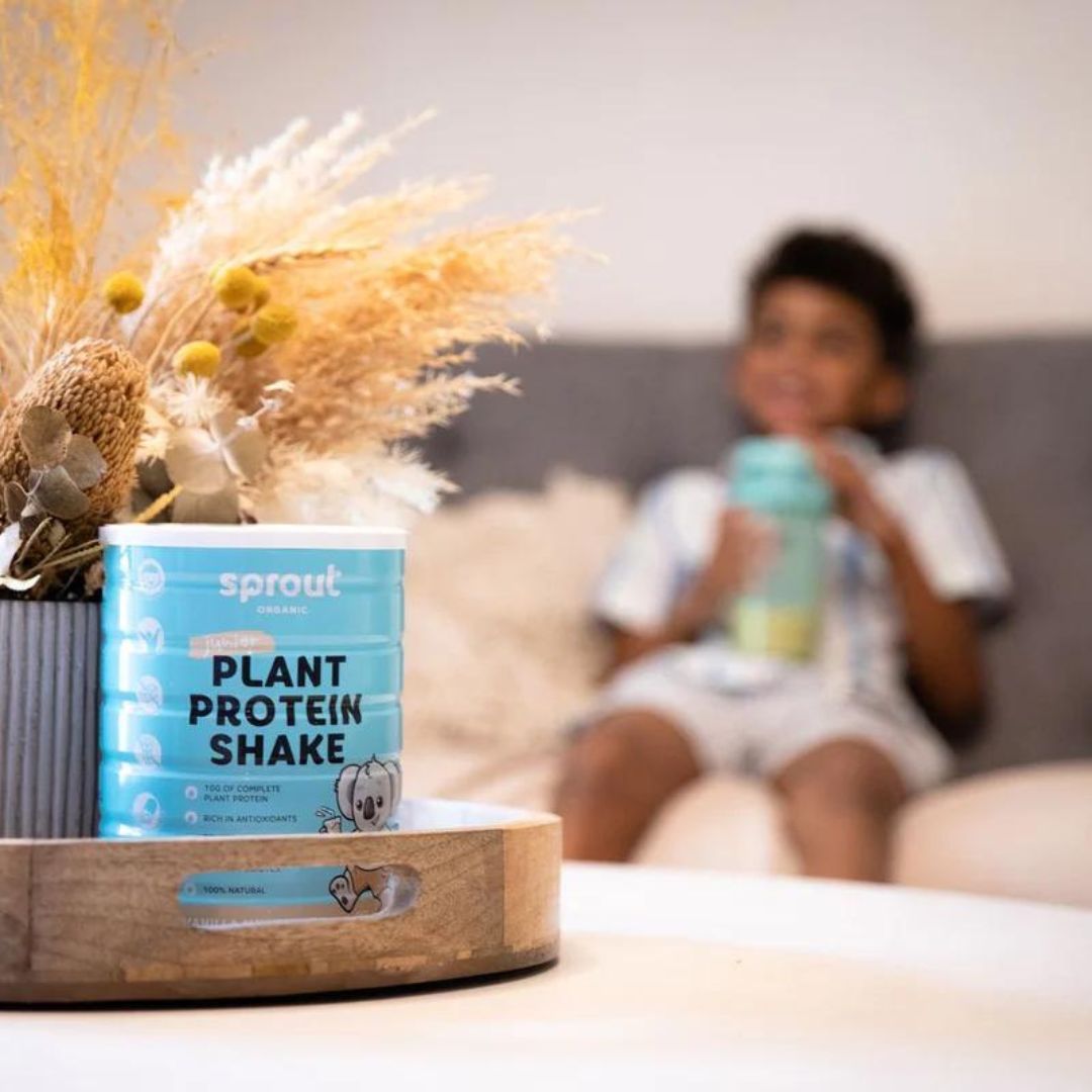 Sprout Junior Plant Protein Shake 660g - 1st Stop Marshall's Health Shop, Gift Shop! - Heath and Natural Therapy New Brighton Christchurch - Naturopath