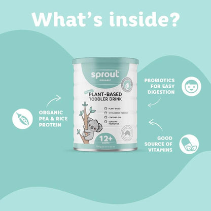 Sprout Toddler Drink Natural 700g - 1st Stop Marshall's Health Shop, Gift Shop! - Heath and Natural Therapy New Brighton Christchurch - Naturopath