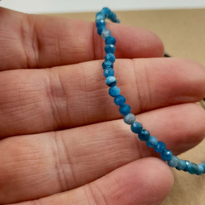 Star Cut Gemstone Bracelet Apatite - MarshallsHealthShop