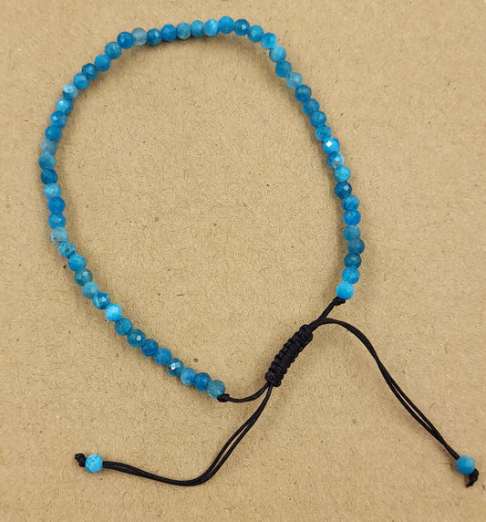 Star Cut Gemstone Bracelet Apatite - MarshallsHealthShop