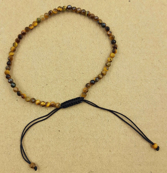 Star Cut Gemstone Bracelet Tiger Eye - MarshallsHealthShop