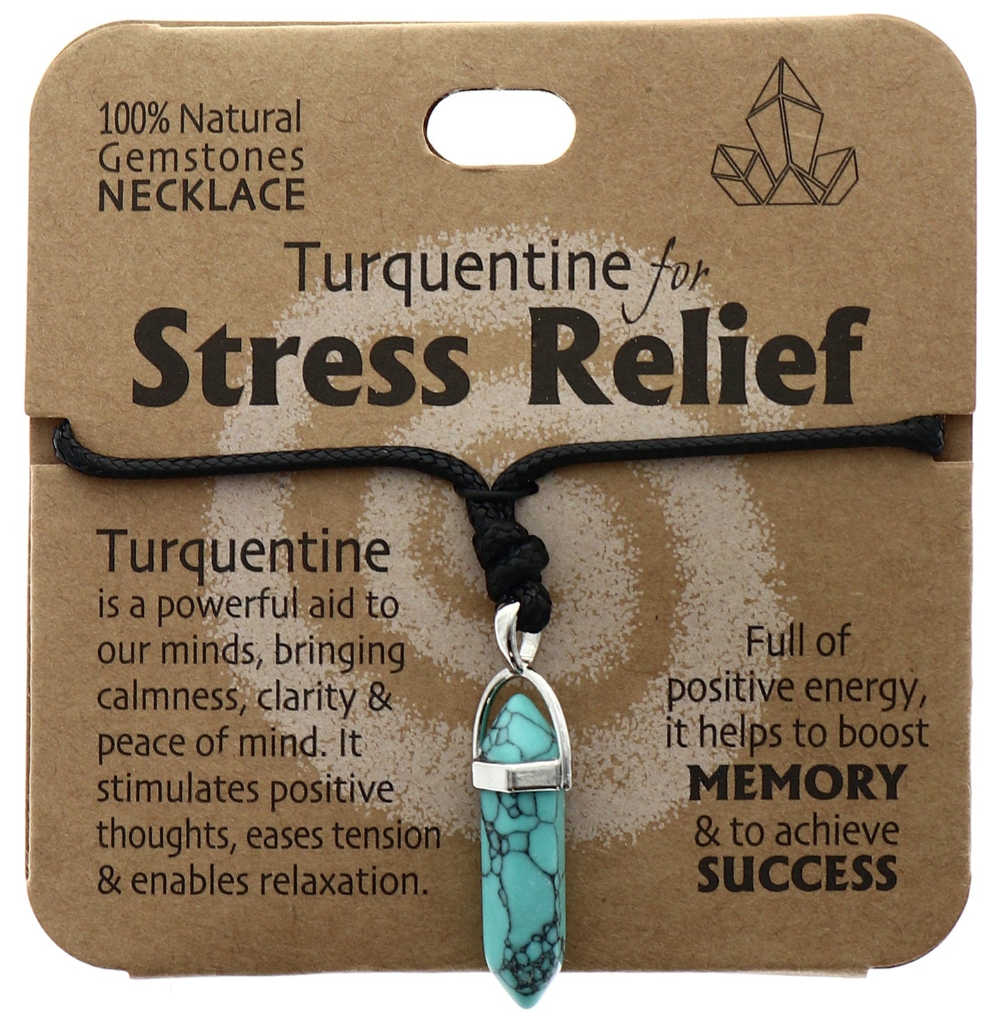 Stress Necklace Turquentine - MarshallsHealthShop