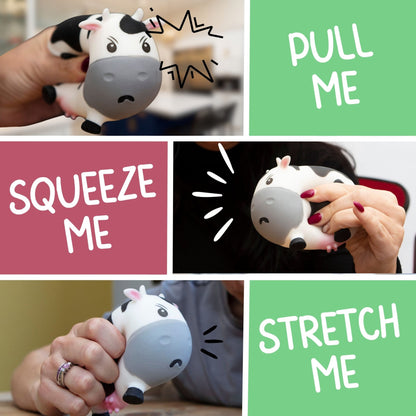 Stress Toy Moody Cow - 1st Stop Marshall's Health Shop, Gift Shop! - Heath and Natural Therapy New Brighton Christchurch - Naturopath