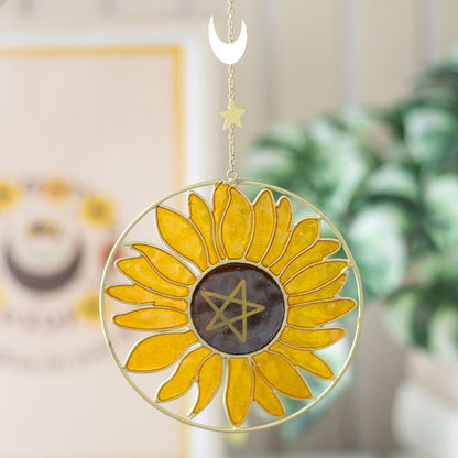 Summer Solstice Sunflower Suncatcher - MarshallsHealthShop