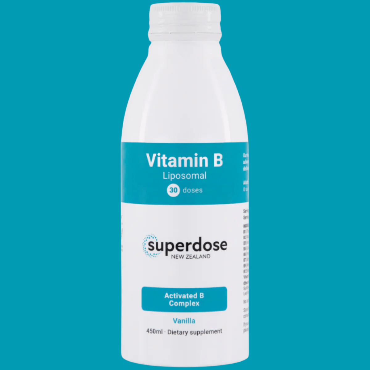 Superdose Liposomal Vitamin B Complex - MarshallsHealthShop