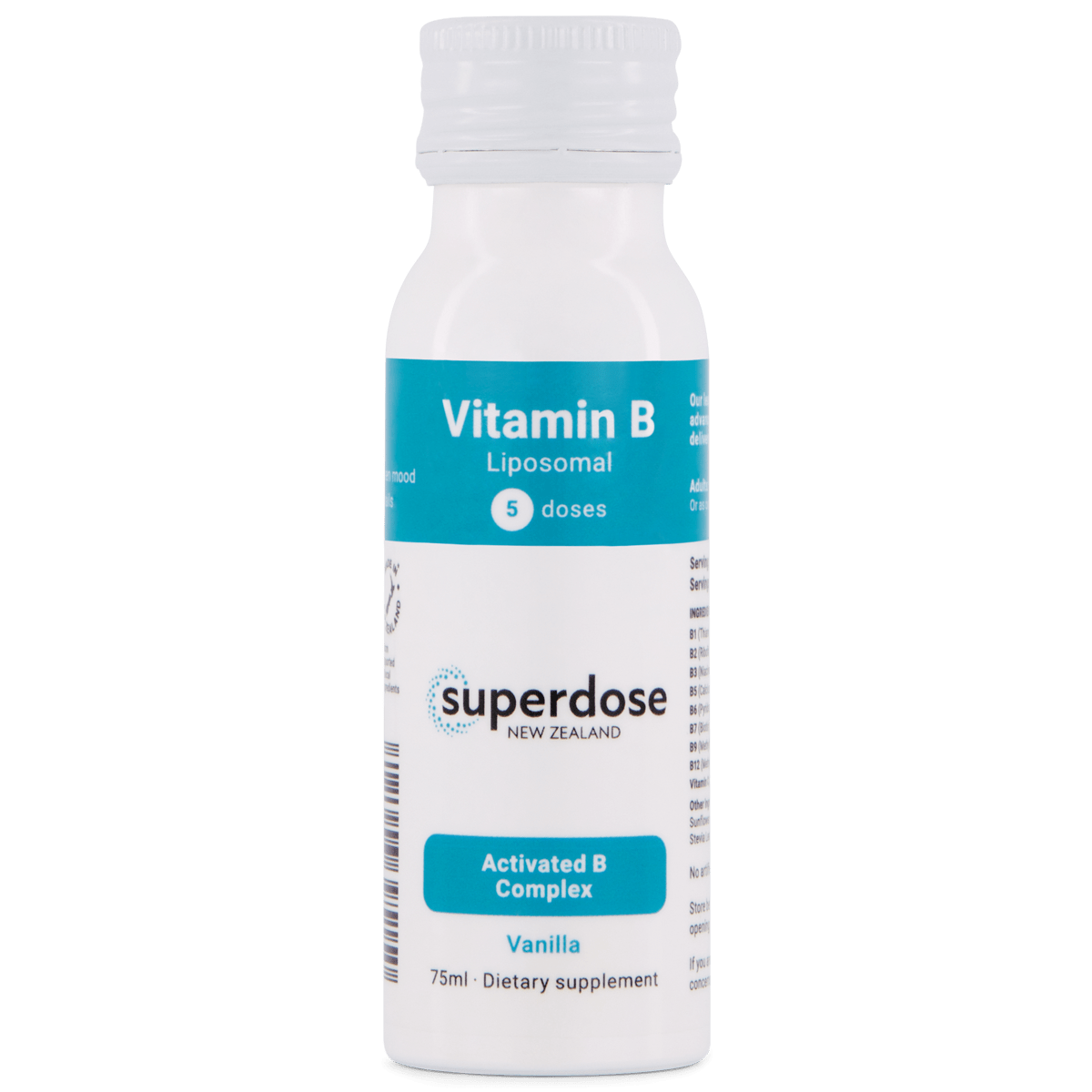 Superdose Liposomal Vitamin B Complex - MarshallsHealthShop