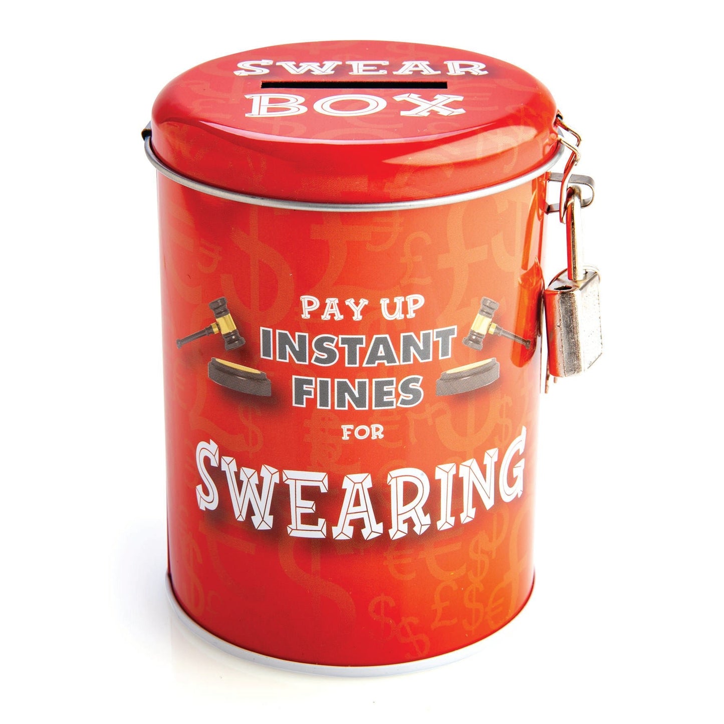Swearing Fines Money Tin - MarshallsHealthShop