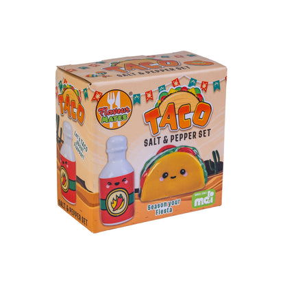 Taco Salt & Pepper Set - 1st Stop Marshall's Health Shop, Gift Shop! - Heath and Natural Therapy New Brighton Christchurch - Naturopath