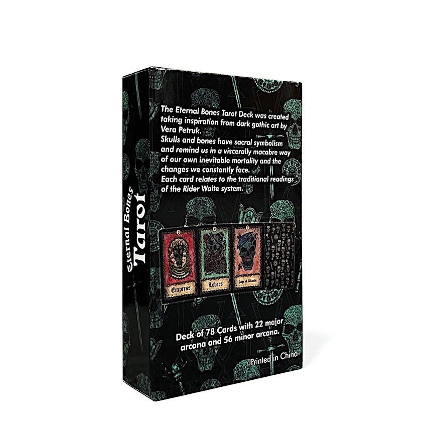 Tarot Deck Eternal Bones - 1st Stop Marshall's Health Shop, Gift Shop! - Heath and Natural Therapy New Brighton Christchurch - Naturopath