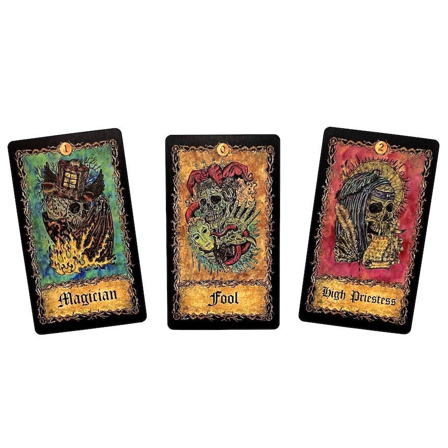 Tarot Deck Eternal Bones - 1st Stop Marshall's Health Shop, Gift Shop! - Heath and Natural Therapy New Brighton Christchurch - Naturopath