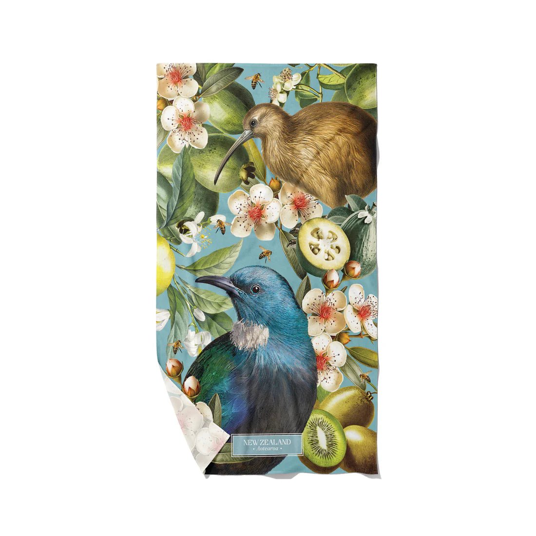 Tea Towel Tui & Kiwi - MarshallsHealthShop