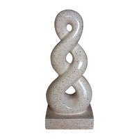 Terrazzo 25cm White Infinity Twist - 1st Stop Marshall's Health Shop, Gift Shop! - Heath and Natural Therapy New Brighton Christchurch - Naturopath