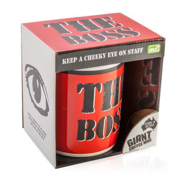 The Boss Giant Mug - MarshallsHealthShop