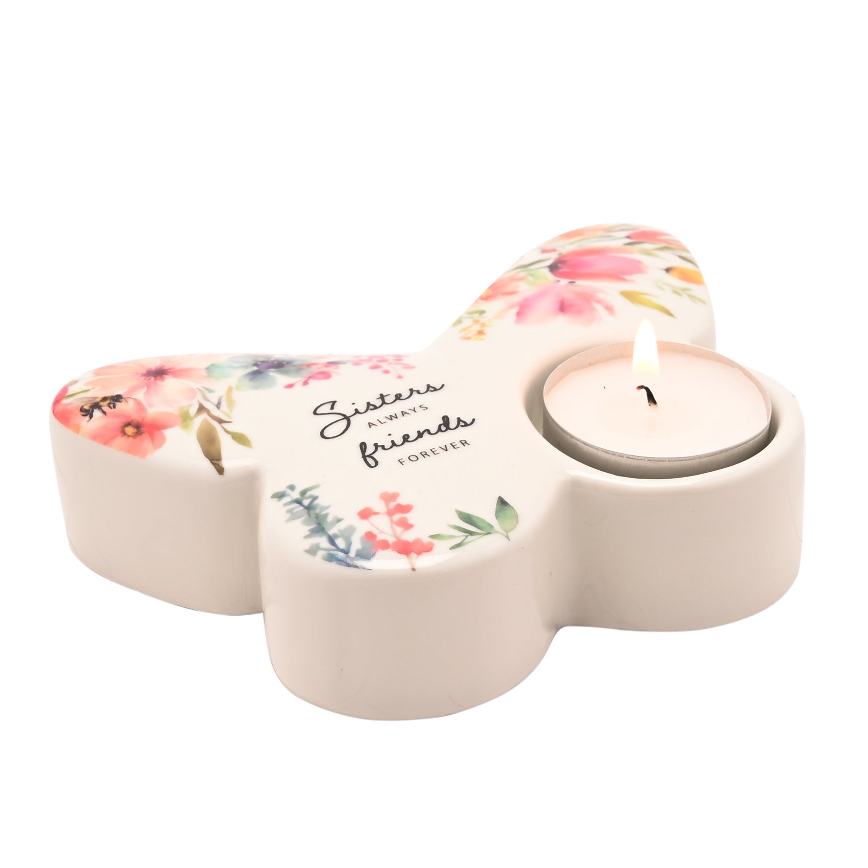 The Cottage Garden Butterfly Tealight Sisters - 1st Stop Marshall's Health Shop, Gift Shop! - Heath and Natural Therapy New Brighton Christchurch - Naturopath