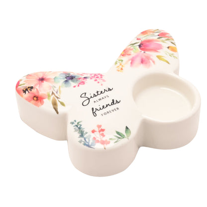The Cottage Garden Butterfly Tealight Sisters - 1st Stop Marshall's Health Shop, Gift Shop! - Heath and Natural Therapy New Brighton Christchurch - Naturopath