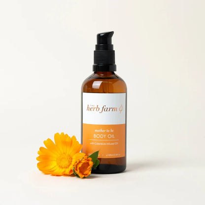 The Herb Farm Mother To Be Body Oil - MarshallsHealthShop